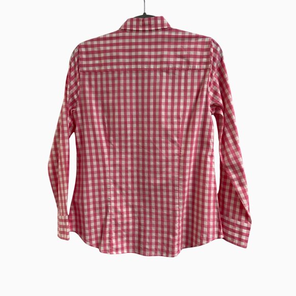 BUNDLE: J.Crew Gingham Cotton Shirts - 3 Included See Sizes - Picture 7 of 11